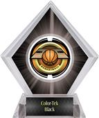 2" Saturn Basketball Black Diamond Ice Trophy 2" Saturn Basketball Black Diamond Ice Trophy