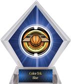 2" Saturn Basketball Blue Diamond Ice Trophy 2" Saturn Basketball Blue Diamond Ice Trophy