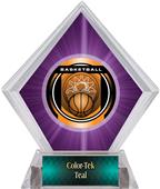Awards Legacy Basketball Purple Diamond Ice Trophy Awards Legacy Basketball Purple Diamond Ice Trophy