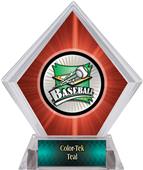 Xtreme Baseball Red Diamond Ice Trophy Label Xtreme Baseball Red Diamond Ice Trophy Label