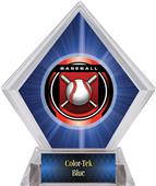 2" Legacy Baseball Blue Diamond Ice Trophy 2" Legacy Baseball Blue Diamond Ice Trophy