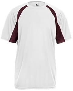 WHITE/MAROON
