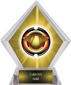 2" Saturn Softball Yellow Diamond Ice Trophy 2" Saturn Softball Yellow Diamond Ice Trophy