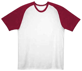 WHITE/MAROON