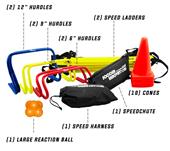 Soccer Innovation Deluxe Speed & Agility Train Set Soccer Innovation Deluxe Speed & Agility Train Set