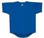 Double Knit Button Front Baseball Jersey- CLOSEOUT