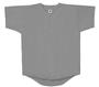Double Knit Button Front Baseball Jersey- CLOSEOUT