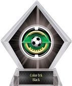 2" Saturn Soccer Black Diamond Ice Trophy 2" Saturn Soccer Black Diamond Ice Trophy