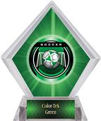 2" Legacy Soccer Green Diamond Ice Trophy 2" Legacy Soccer Green Diamond Ice Trophy