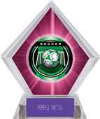 2" Legacy Soccer Pink Diamond Ice Trophy 2" Legacy Soccer Pink Diamond Ice Trophy