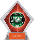2" Legacy Soccer Red Diamond Ice Trophy 2" Legacy Soccer Red Diamond Ice Trophy