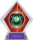 2" Legacy Soccer Red Diamond Ice Trophy 2" Legacy Soccer Red Diamond Ice Trophy