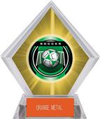 2" Legacy Soccer Yellow Diamond Ice Trophy 2" Legacy Soccer Yellow Diamond Ice Trophy