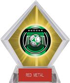 2" Legacy Soccer Yellow Diamond Ice Trophy 2" Legacy Soccer Yellow Diamond Ice Trophy