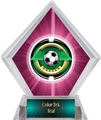 Awards Saturn Soccer Pink Diamond Ice Trophy Awards Saturn Soccer Pink Diamond Ice Trophy