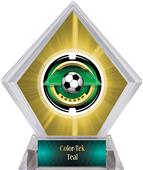 Awards Saturn Soccer Yellow Diamond Ice Trophy Awards Saturn Soccer Yellow Diamond Ice Trophy