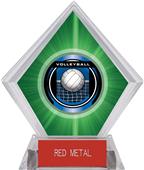 2" Legacy Volleyball Green Diamond Ice Trophy 2" Legacy Volleyball Green Diamond Ice Trophy