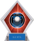 2" Legacy Volleyball Red Diamond Ice Trophy 2" Legacy Volleyball Red Diamond Ice Trophy