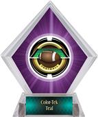 Awards Saturn Football Purple Diamond Ice Trophy Awards Saturn Football Purple Diamond Ice Trophy