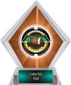 Awards Saturn Football Orange Diamond Ice Trophy Awards Saturn Football Orange Diamond Ice Trophy