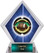 Awards Saturn Football Blue Diamond Ice Trophy Awards Saturn Football Blue Diamond Ice Trophy