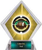 Awards Saturn Football Yellow Diamond Ice Trophy Awards Saturn Football Yellow Diamond Ice Trophy
