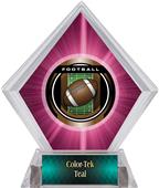 Awards Legacy Football Pink Diamond Ice Trophy Awards Legacy Football Pink Diamond Ice Trophy