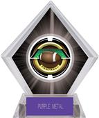 2" Saturn Football Black Diamond Ice Trophy 2" Saturn Football Black Diamond Ice Trophy