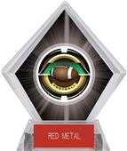 2" Saturn Football Black Diamond Ice Trophy 2" Saturn Football Black Diamond Ice Trophy