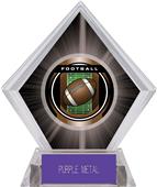 2" Legacy Football Black Diamond Ice Trophy 2" Legacy Football Black Diamond Ice Trophy