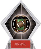 2" Legacy Football Black Diamond Ice Trophy 2" Legacy Football Black Diamond Ice Trophy