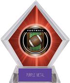 2" Legacy Football Red Diamond Ice Trophy 2" Legacy Football Red Diamond Ice Trophy