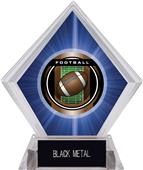 2" Legacy Football Blue Diamond Ice Trophy 2" Legacy Football Blue Diamond Ice Trophy