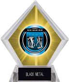 2" Legacy Swimming Yellow Diamond Ice Trophy 2" Legacy Swimming Yellow Diamond Ice Trophy