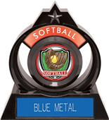 Hasty Awards Eclipse 6" Shield Softball Trophy Hasty Awards Eclipse 6" Shield Softball Trophy