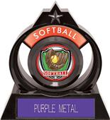 Hasty Awards Eclipse 6" Shield Softball Trophy Hasty Awards Eclipse 6" Shield Softball Trophy