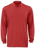 Badger B-Core L/S Mock Neck Performance Shirts