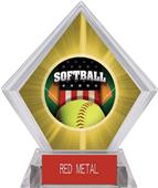 Patriot Softball Yellow Diamond Ice Trophy Patriot Softball Yellow Diamond Ice Trophy