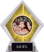P.R.1 Softball Yellow Diamond Ice Trophy P.R.1 Softball Yellow Diamond Ice Trophy