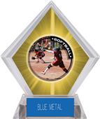 P.R.1 Softball Yellow Diamond Ice Trophy P.R.1 Softball Yellow Diamond Ice Trophy
