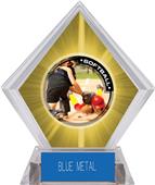 P.R.2 Softball Yellow Diamond Ice Trophy P.R.2 Softball Yellow Diamond Ice Trophy