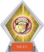 ProSport Softball Yellow Diamond Ice Trophy ProSport Softball Yellow Diamond Ice Trophy