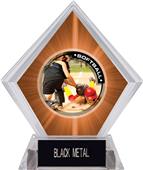 Awards P.R.2 Softball Orange Diamond Ice Trophy Awards P.R.2 Softball Orange Diamond Ice Trophy