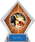 Awards P.R.2 Softball Orange Diamond Ice Trophy Awards P.R.2 Softball Orange Diamond Ice Trophy