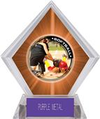 Awards P.R.2 Softball Orange Diamond Ice Trophy Awards P.R.2 Softball Orange Diamond Ice Trophy