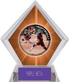 Awards P.R.1 Softball Orange Diamond Ice Trophy Awards P.R.1 Softball Orange Diamond Ice Trophy