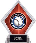 Eclipse Baseball Red Diamond Ice Trophy Eclipse Baseball Red Diamond Ice Trophy