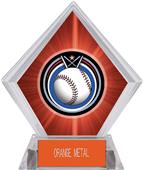 Eclipse Baseball Red Diamond Ice Trophy Eclipse Baseball Red Diamond Ice Trophy
