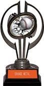 Black Hurricane 7" Bust-Out Baseball Trophy Black Hurricane 7" Bust-Out Baseball Trophy