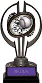 Black Hurricane 7" Bust-Out Baseball Trophy Black Hurricane 7" Bust-Out Baseball Trophy